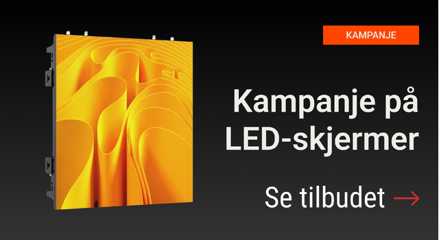 Kampanje LED-skjermer Prostage